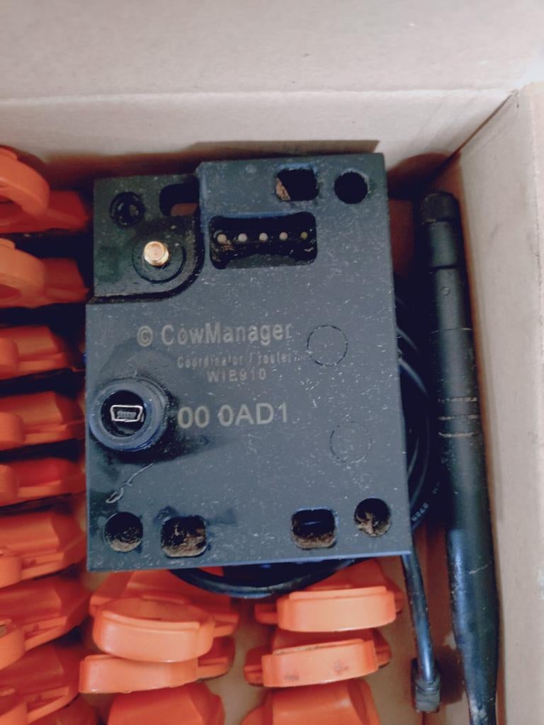 CowManager systeem met 50 oorzenders, Ophalen
