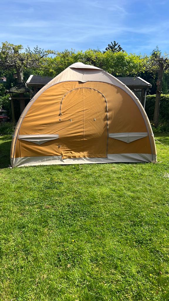 Karsten 350 met speciale deur, Caravans en Kamperen, Ophalen of Verzenden, Gebruikt, Tot en met 6