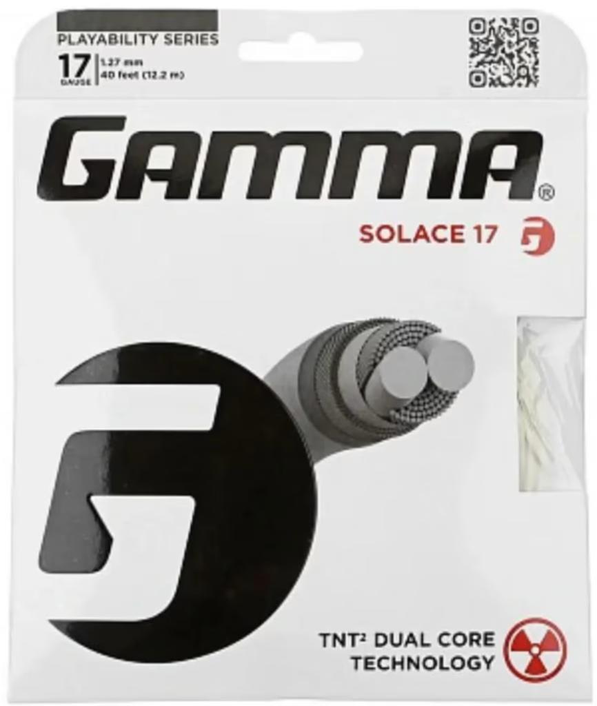 Gamma SOLACE (1.27mm & 1.32mm), Sport en Fitness, Tennis, Overige merken, Grip of Snaar, L00, Nieuw