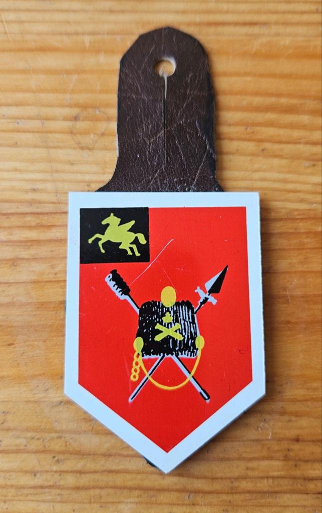 1e model borstzakhanger 107 Afdeling veldartillerie, Verzamelen, Ophalen of Verzenden, Landmacht, Nederland, Embleem of Badge