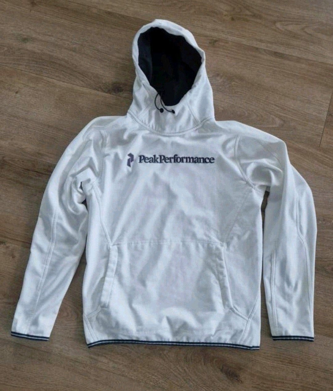 peak performance hoody maat medium, Maat 48/50 (M), Wit, Ophalen of Verzenden, Zo goed als nieuw