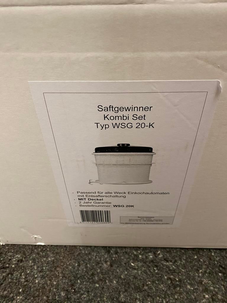 Weck ontsapper, Ophalen, Zo goed als nieuw