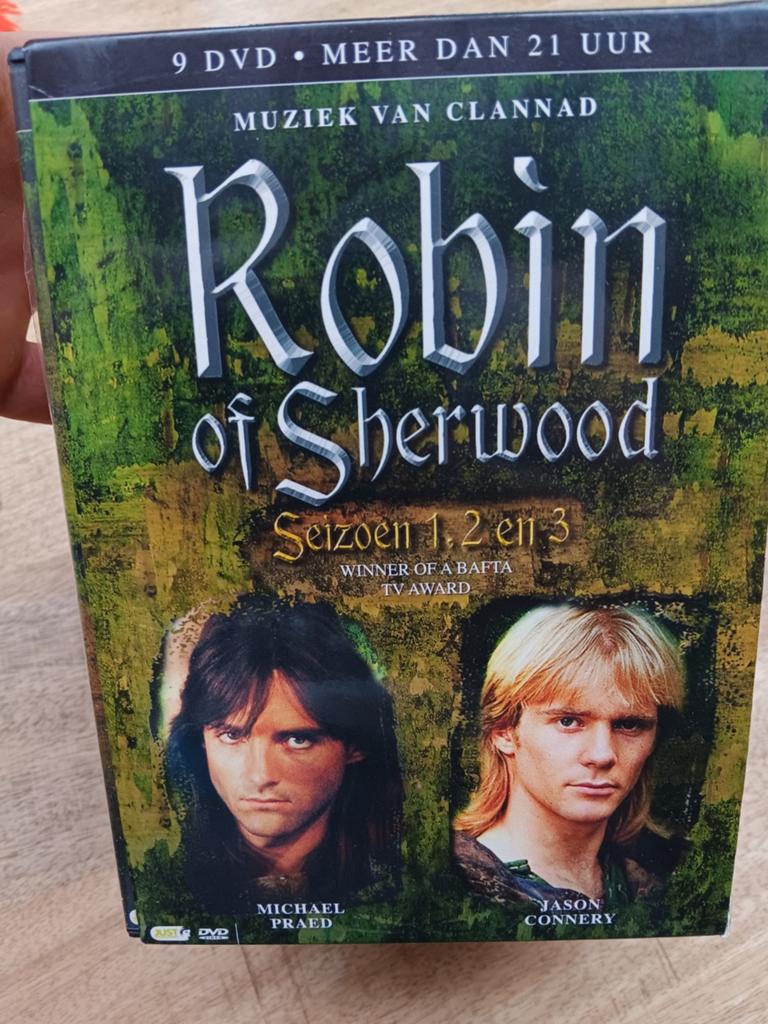 Robin of sherwood dvdbox complete serie seizoen 1 2 3 nieuw, Vanaf 12 jaar, Ophalen of Verzenden, Zo goed als nieuw, Actie en Avontuur