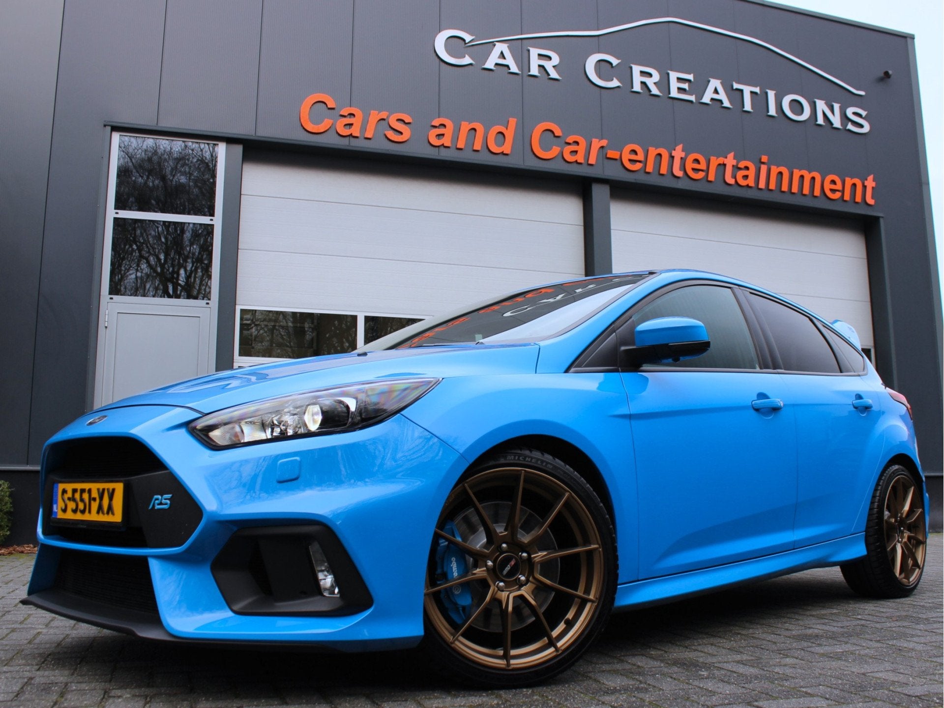 Ford Focus 2.3 RS Recaro Schaalstoelen (bj 2017), Auto's, Automatische klimaatregeling, Gebruikt, Euro 6, 4 cilinders