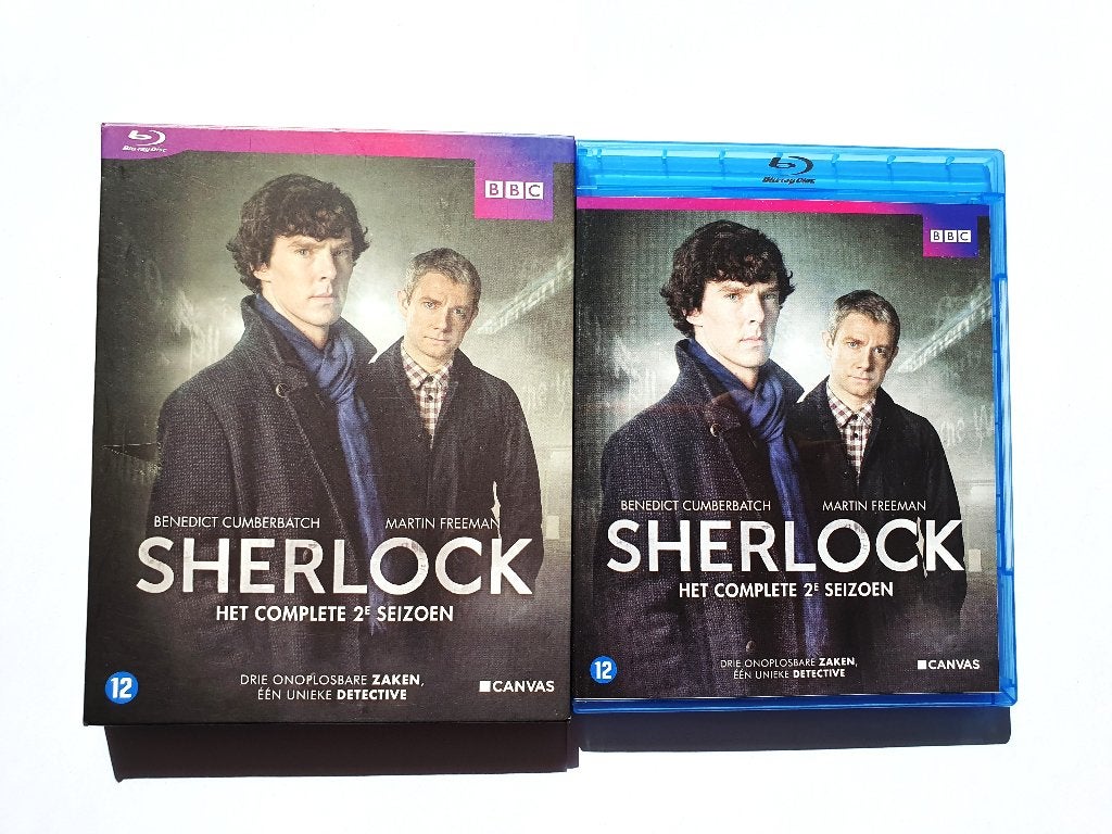 Sherlock - Seizoen 2 (Met Sleeve), Ophalen of Verzenden, Zo goed als nieuw, Tv en Series