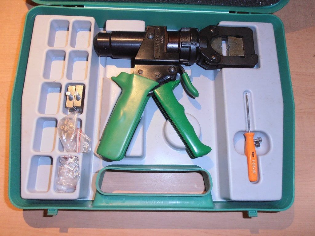 Zgan KLAUKE HK4 hydraulische perstang., Ophalen of Verzenden, Zo goed als nieuw