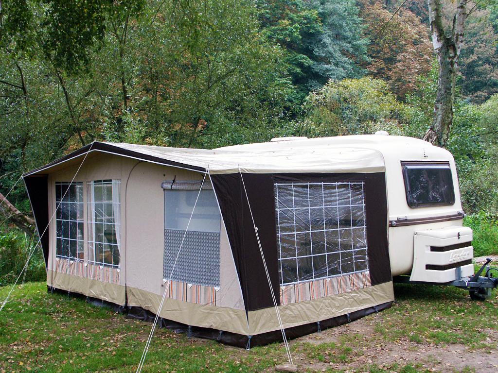 Lander Graziella 474 Voortent, Ophalen, Gebruikt