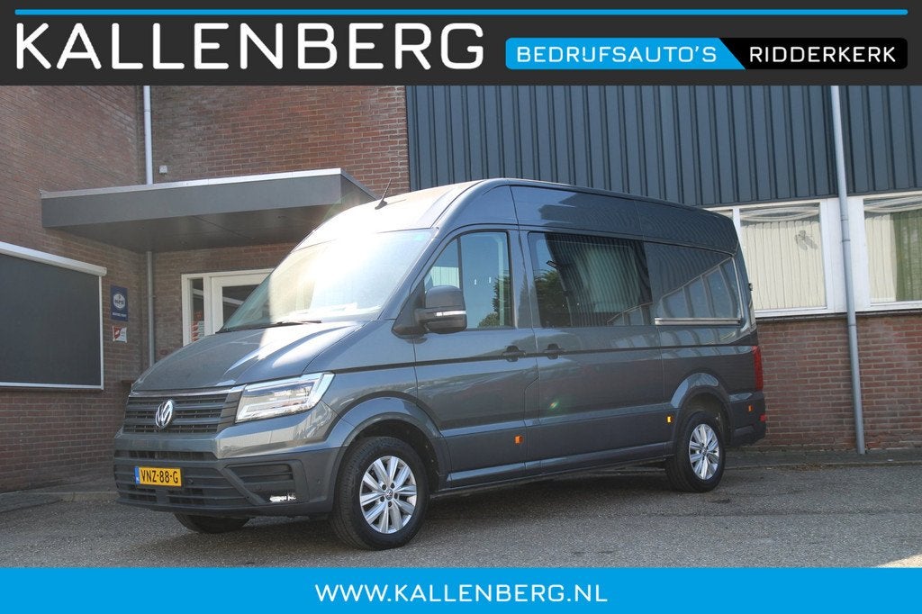 Volkswagen Crafter 35 2.0 TDI L3H3 DC / 6 pers / AUTOMAAT /, Auto's, Gebruikt, 4 cilinders, Volkswagen, 3000 kg