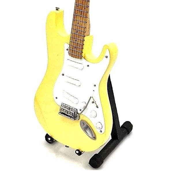 Jimi Hendrix miniatuur gitaar van hout 25cm mini guitar deco, Info@deconoord.nl, Deco Noord, Nieuw, Ophalen of Verzenden