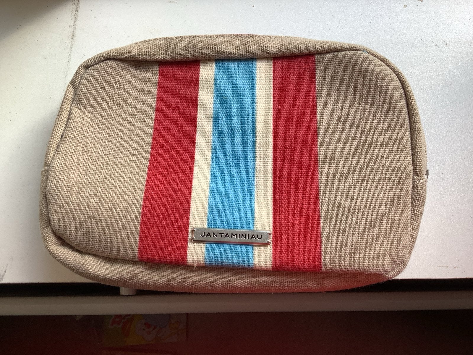 Jantaminiau KLM toilettasje/etui, Sieraden, Tassen en Uiterlijk, Ophalen of Verzenden, Meerkleurig, Heer of Dame
