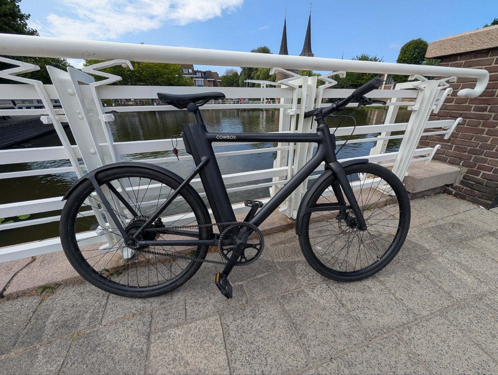 COWBOY C3, zwart, 4200km, Ophalen, Gebruikt, 50 km per accu of meer, 55 tot 59 cm