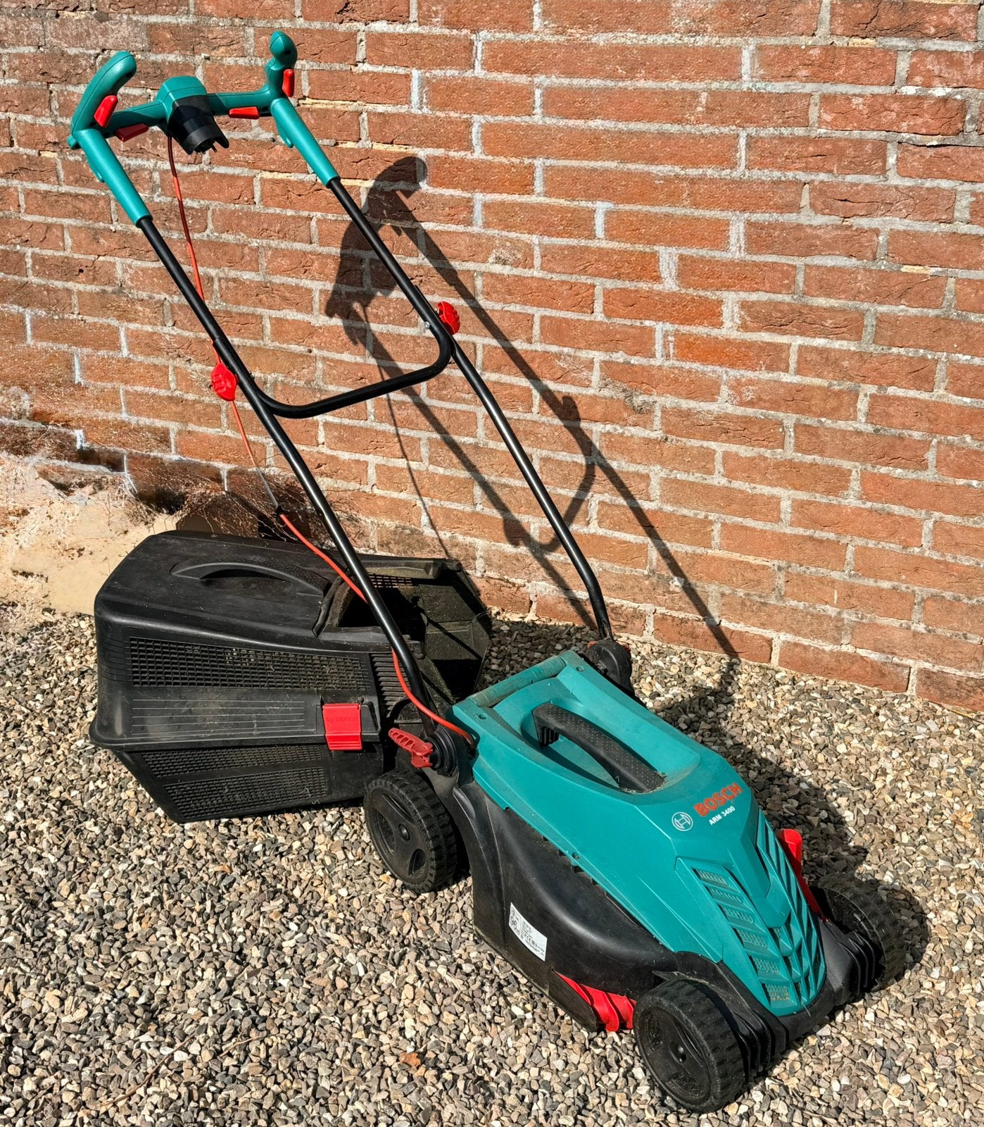 Bosch ARM 3400 elektrische grasmaaier, Ophalen, Gebruikt, Elektrische grasmaaier