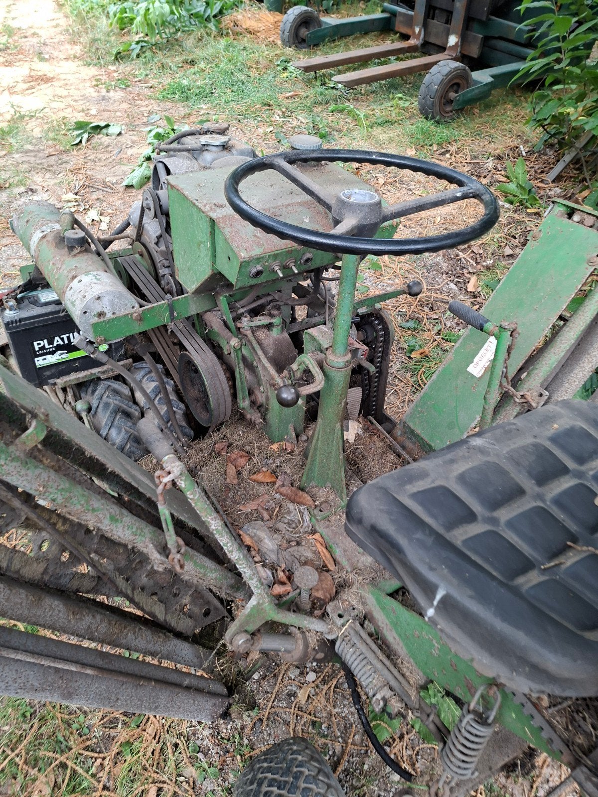 kooimaaier diesel, Tuin en Terras, Grasmaaiers, Kooimesmaaier, Ophalen, Gebruikt, 50 cm of meer