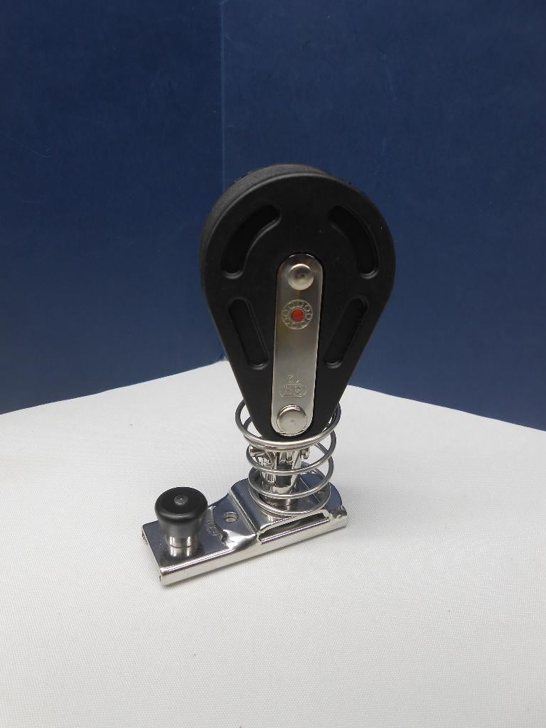 Genua Slede + Blok, 12 mm, voor rail 20 mm, set van 2 stuks, Ophalen of Verzenden, Nieuw, Lijn of Blok
