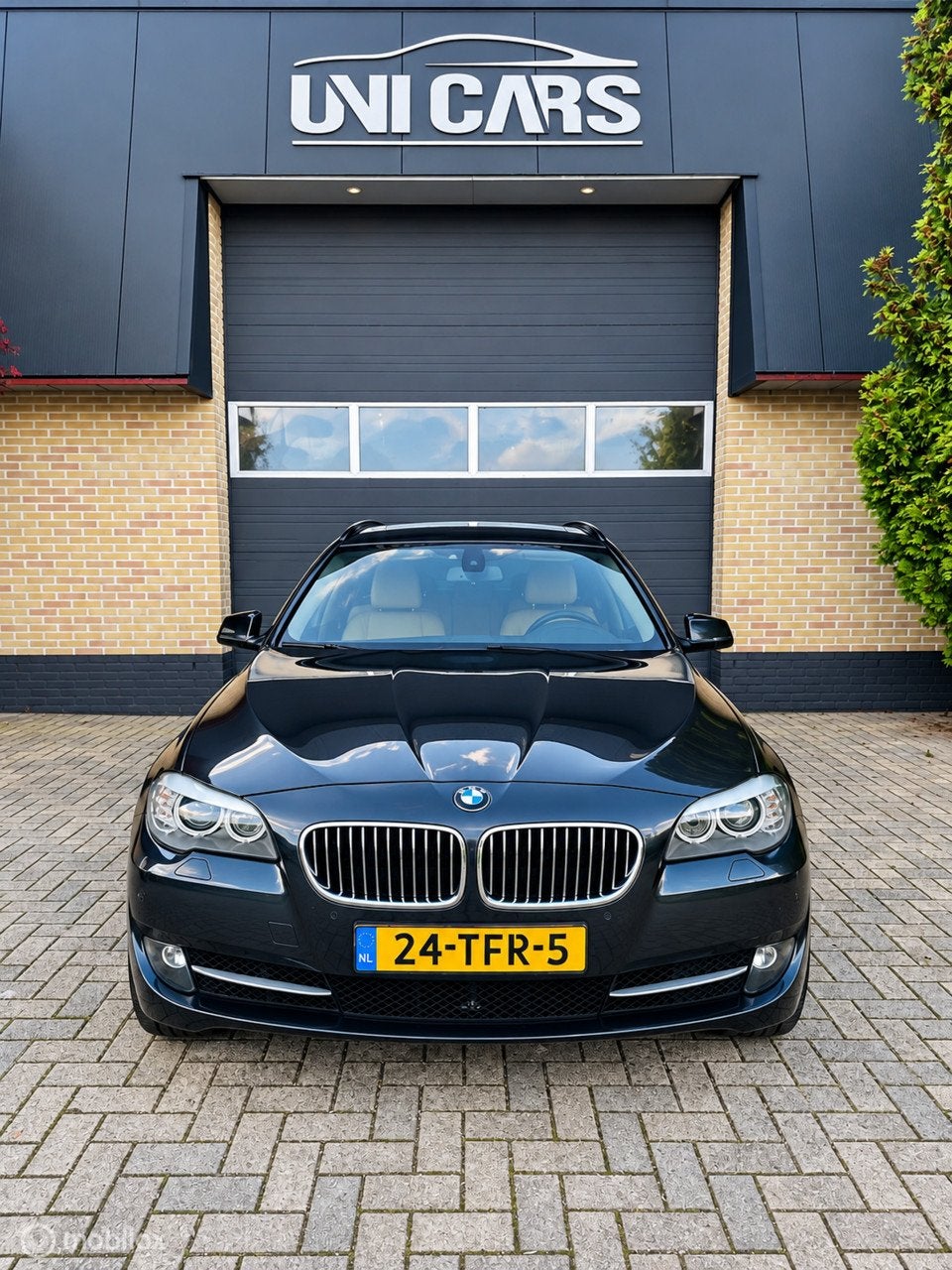 BMW 5-serie Touring 528i Executive| 245 PK|Automaat|Leder|LM, Automaat, Euro 5, Gebruikt, Beige