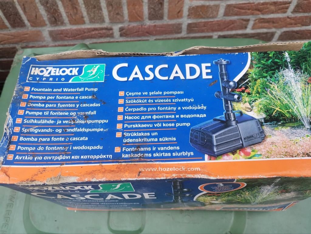 Sproeipomp Casade 2800lph, Tuin en Terras, Vijver-toebehoren, Ophalen, Nieuw