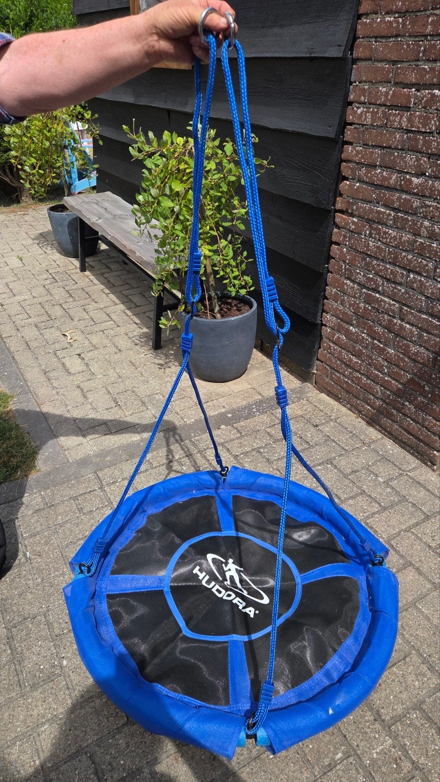 Hudora Schommel Hangmat voor Schommelframe, Ophalen, Zo goed als nieuw, Schommel, Aanbouwonderdeel