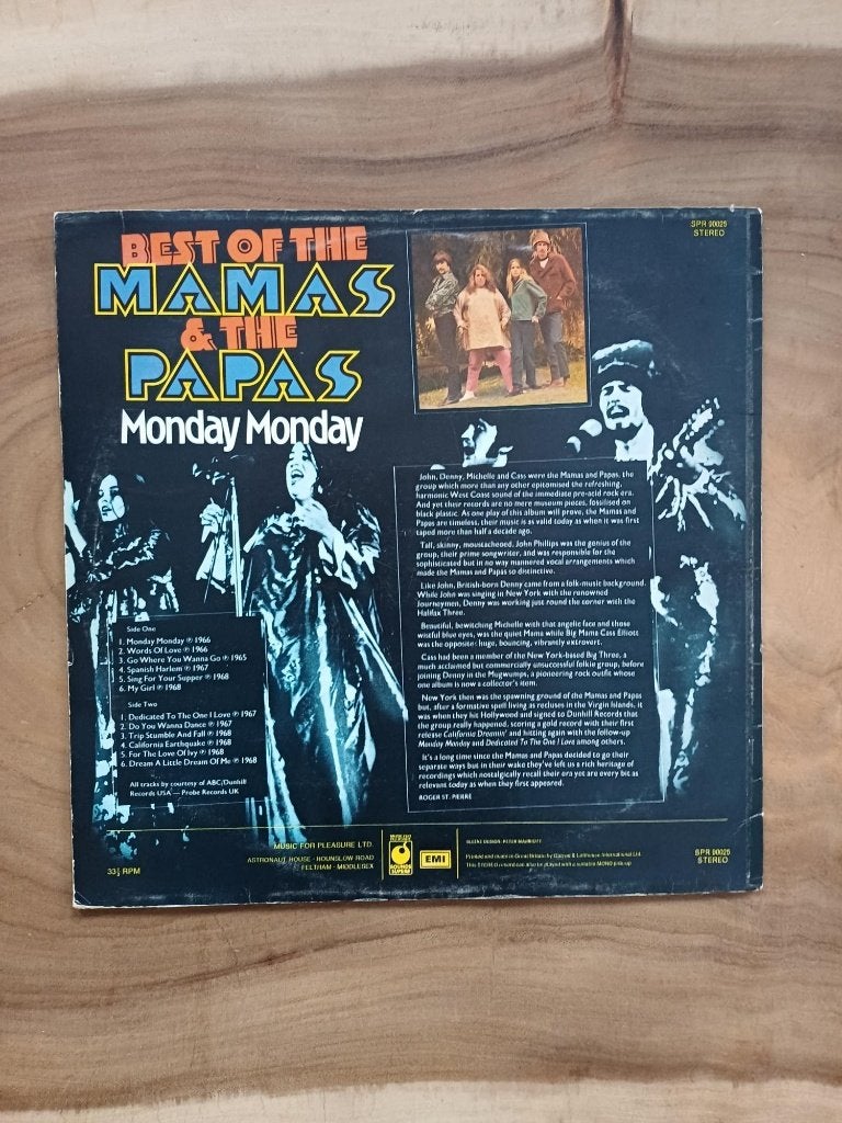 The Mamas and the Papas - Best of - Vinyl, Ophalen of Verzenden, Gebruikt, 12 inch