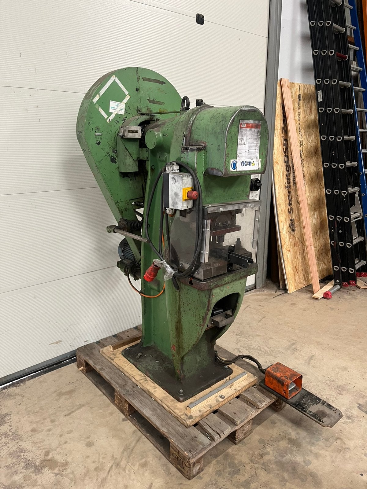 Ponsmachine exenterpers Ryva A503/1, Ophalen of Verzenden