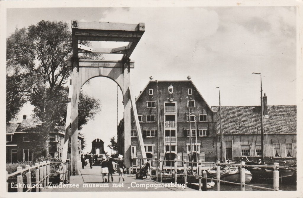 enkhuizen- compagniesbrug, Ophalen of Verzenden, Voor 1920, Noord-Holland