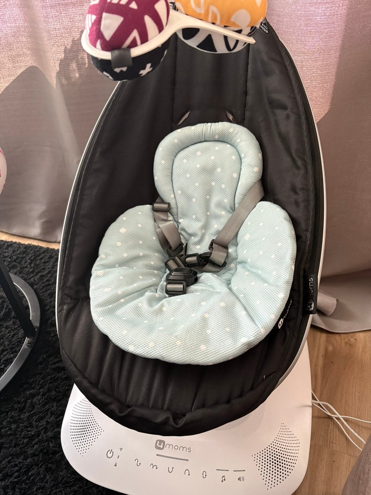 4moms schommelstoel MamaRoo 5, Kinderen en Baby's, Wipstoeltjes, Gebruikt, Schommelstoel, Verstelbaar, Ophalen