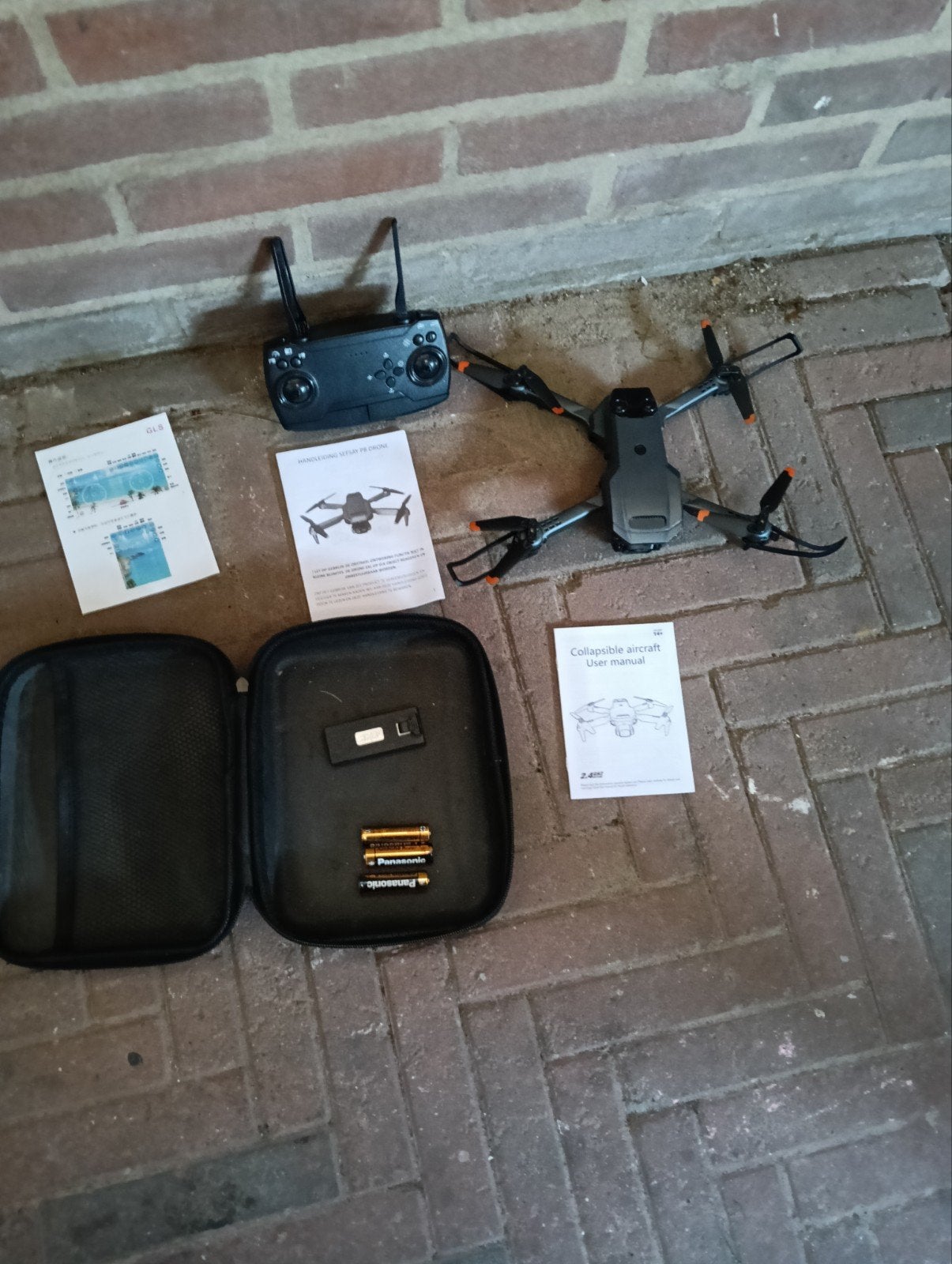Sefsay p8 drone  met camera en afstandsbediening in draagtas, Cameradrone, Bediening via smartphone, Overige merken, Ophalen of Verzenden