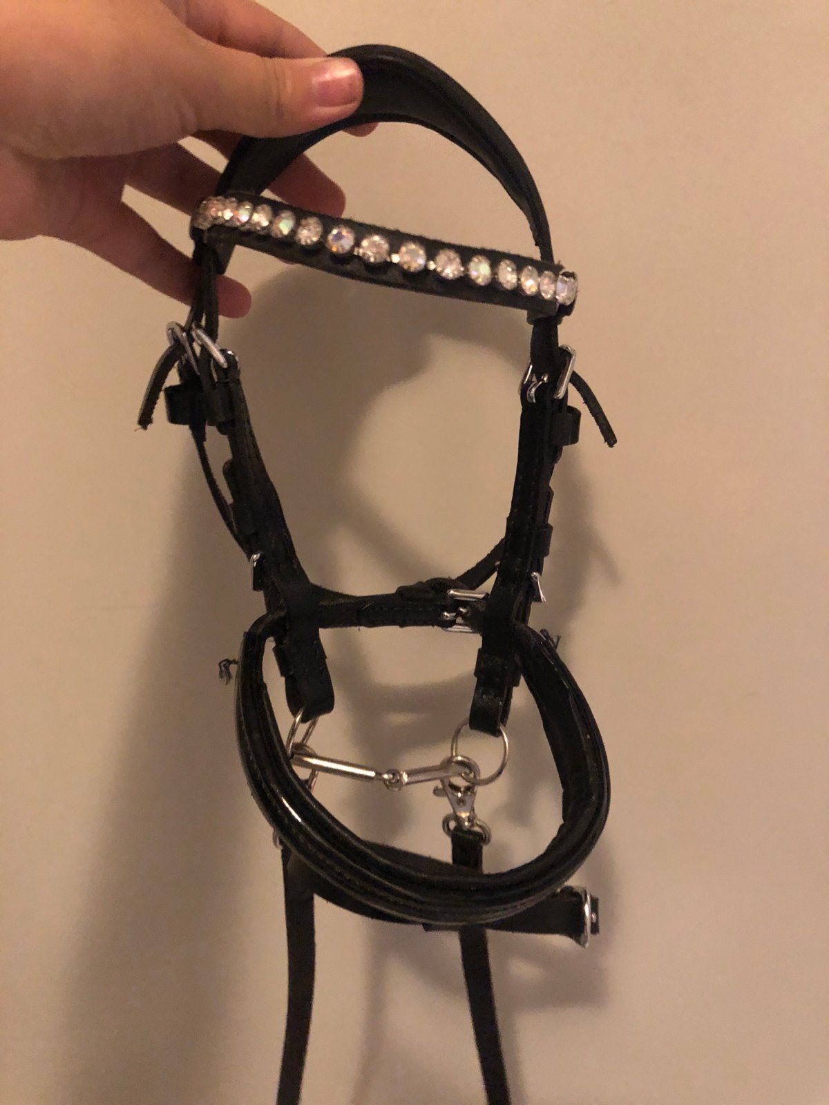 Hoofd stel hobby horse, Ophalen, Gebruikt