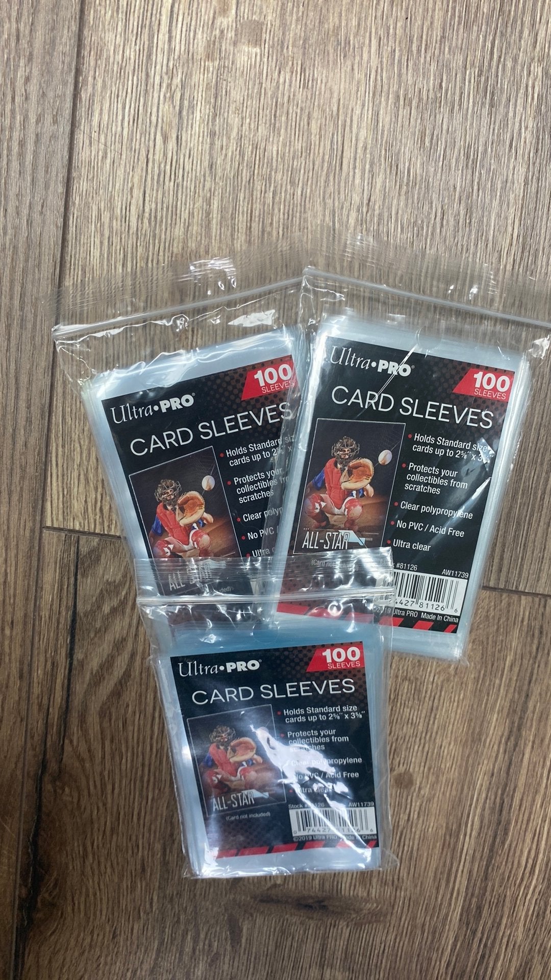 Ultra Pro card sleeves, Ophalen, Nieuw, Sleeves of Kaarthoesjes, Foil