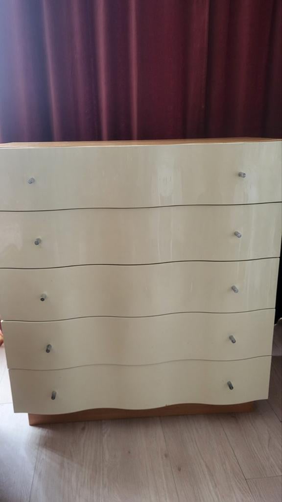 Vintage ladekastje ikea vajer thomas jelinek, Ophalen, 50 tot 100 cm, Zo goed als nieuw, 3 of 4 laden