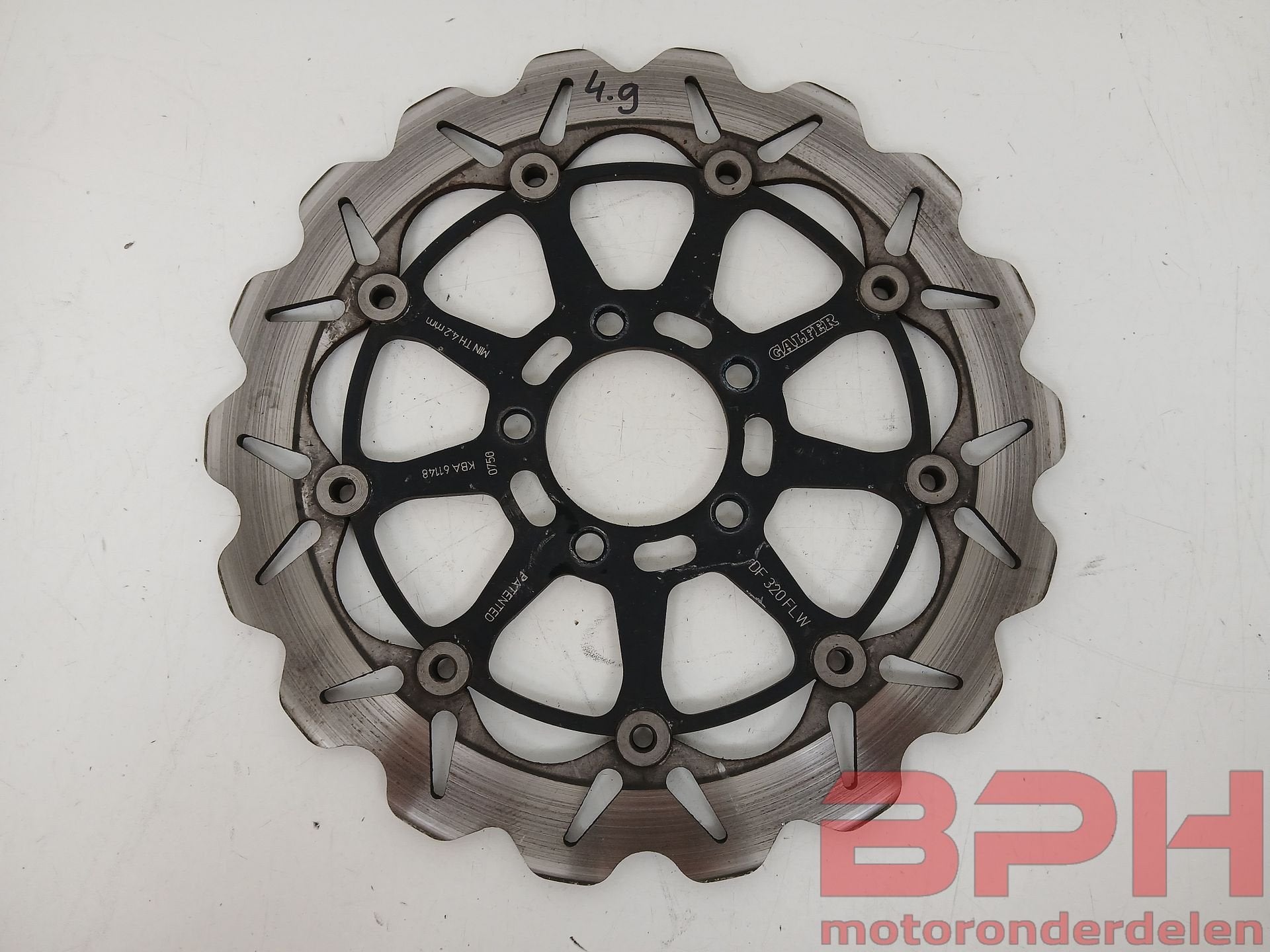 Galfer remschijf Suzuki GSX-R 600 750 1000 K1 K2 K3 2001 t/m, Gebruikt, -, -, Ophalen of Verzenden