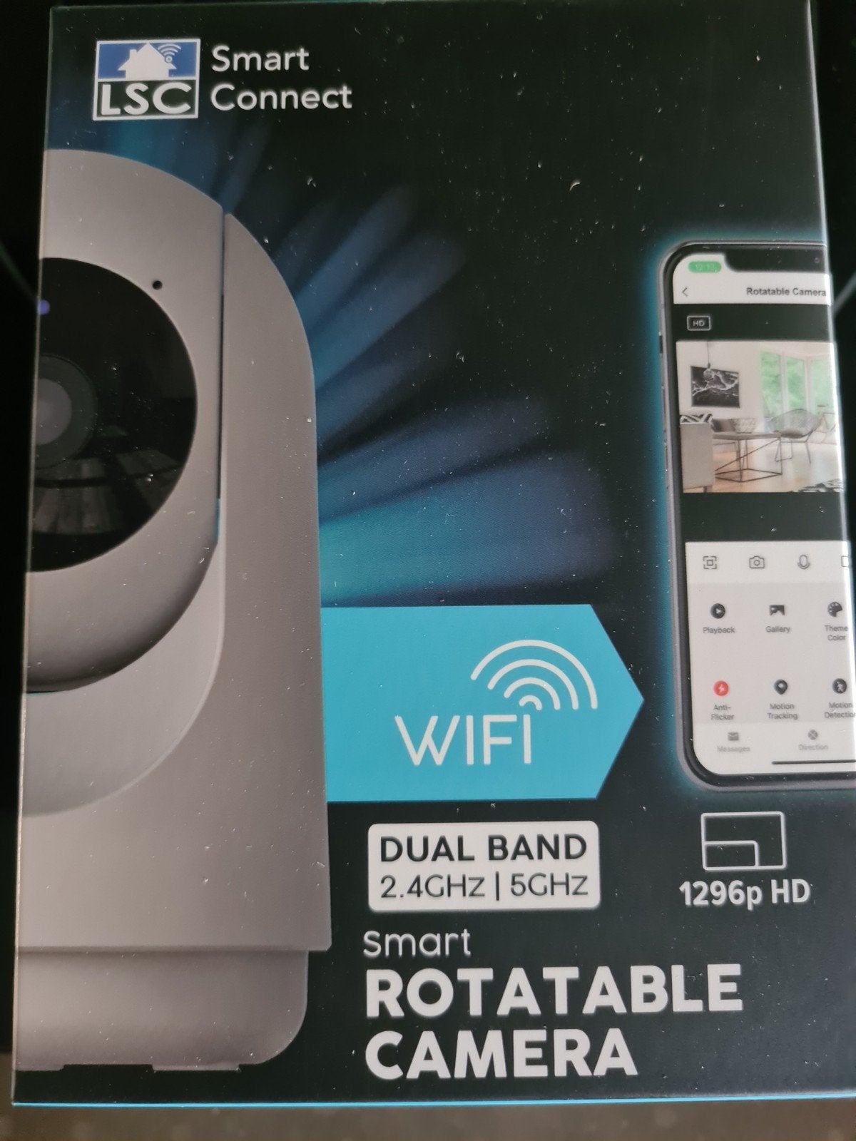 Lsc smart connect slimme draaibare camera voor binnen, Ophalen of Verzenden, Nieuw, Binnencamera