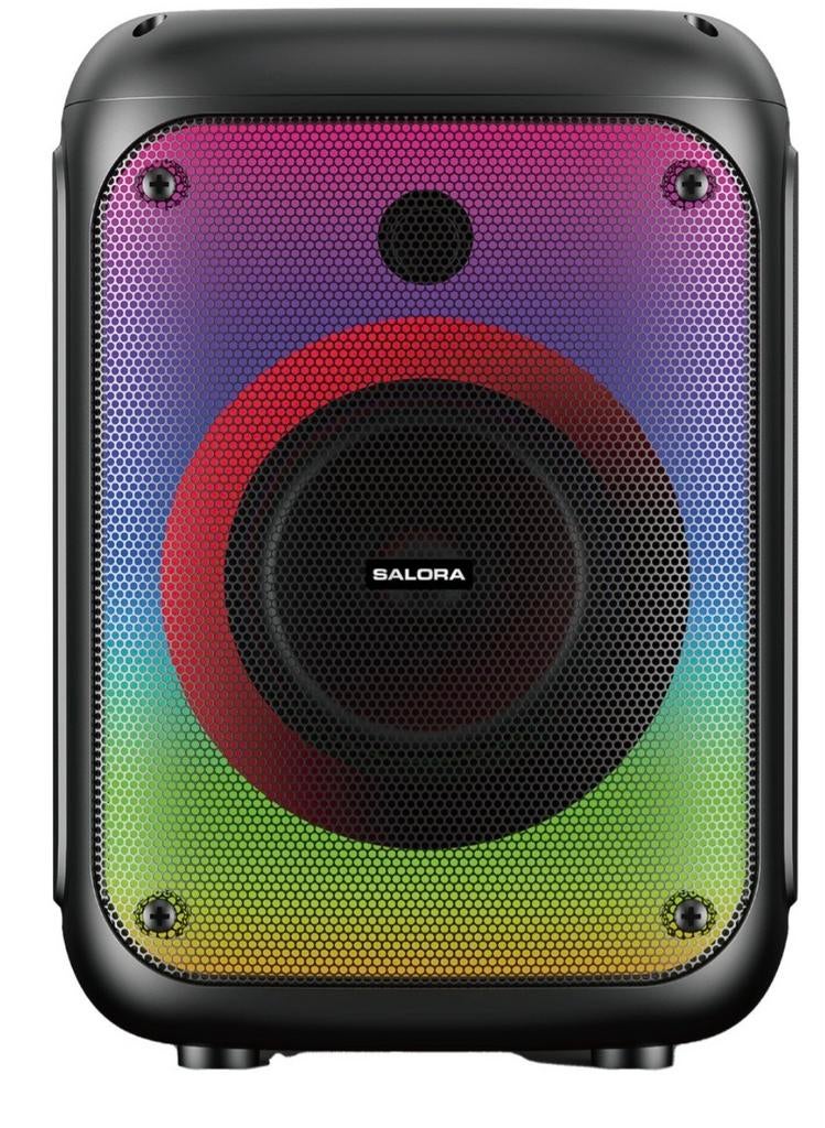 Salora partyspeaker S1, Audio, Tv en Foto, Luidsprekers, Ophalen of Verzenden, Zo goed als nieuw, Minder dan 60 watt, Overige merken