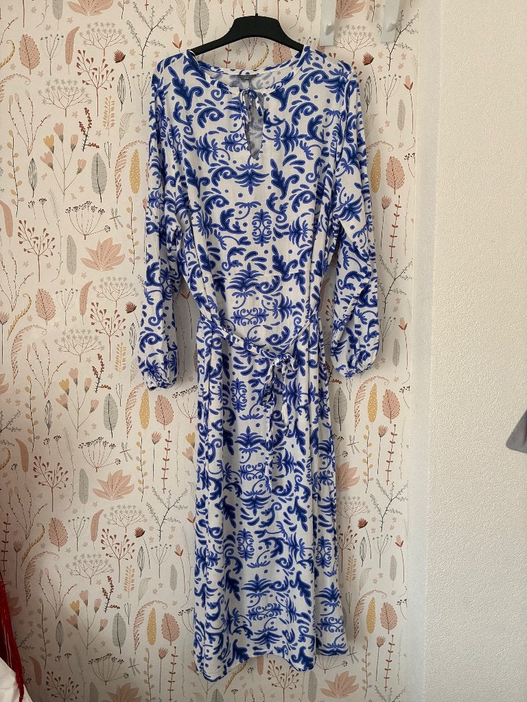 Kleding Geisha , Zoey,Gerry Weber, Sandwich hele pakket rk, Ophalen of Verzenden, Zo goed als nieuw, Blauw, Jurk