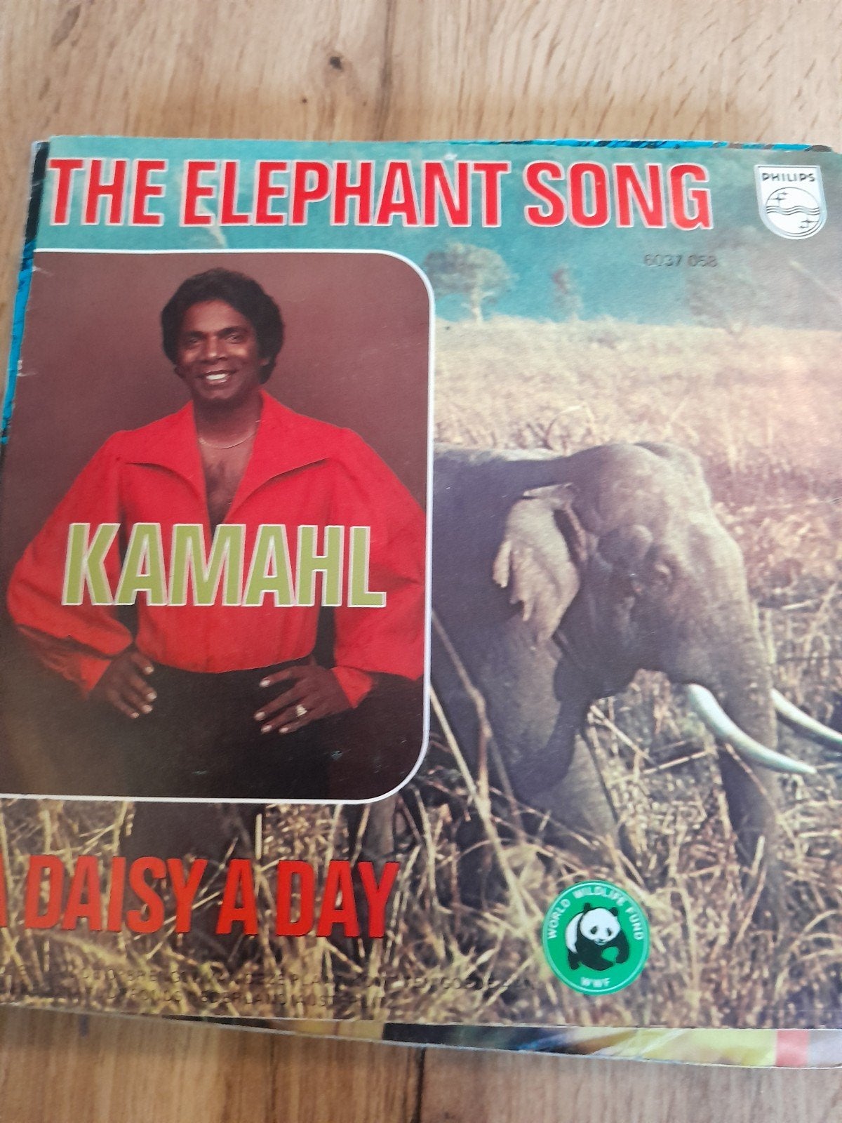 kamahl 7inch the elephant song, Ophalen of Verzenden, Zo goed als nieuw, Pop