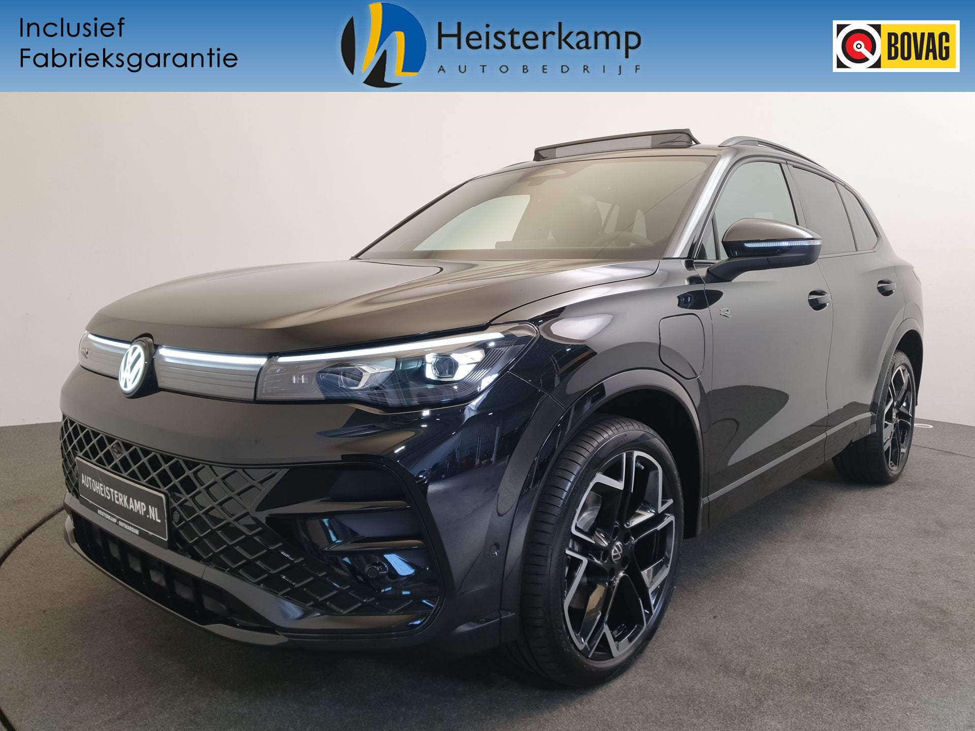 Volkswagen Tiguan 1.5 eHybrid 272pk DSG/AUT R-Line Edition W, Auto's, Volkswagen, 12 maanden, 1498 cc, Zwart, 4 cilinders