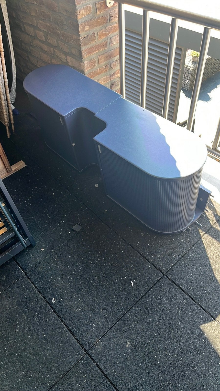 Auping, Verstelbaar, Blauw, Tweepersoons, Ophalen of Verzenden