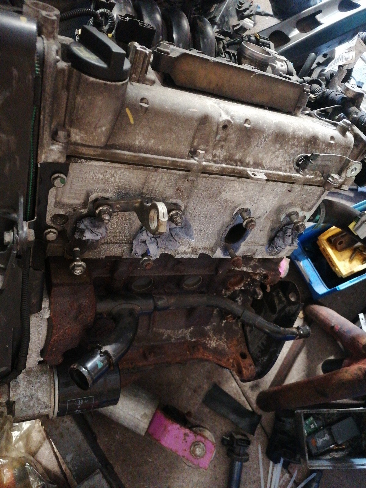 Motor Ford Ka fiat 500 fiat panda 1.2, Ophalen, Gebruikt, Ford