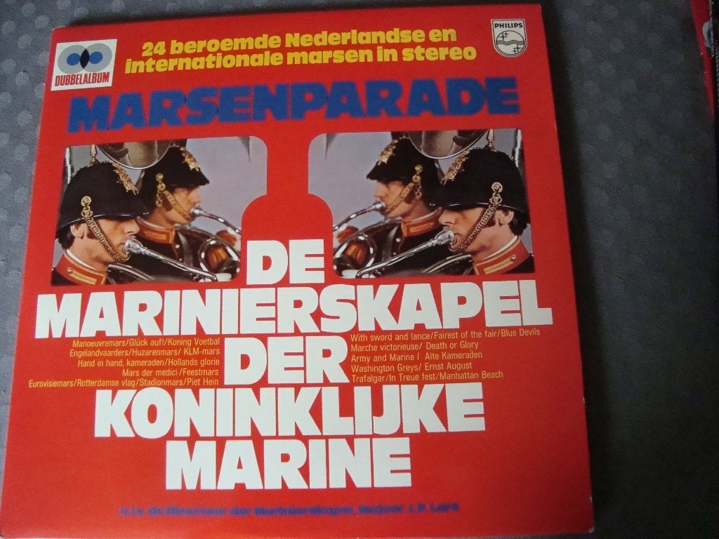 Marsenparade 24 beroemde nederlandse en internationale marse, Ophalen of Verzenden, Zo goed als nieuw, 12 inch