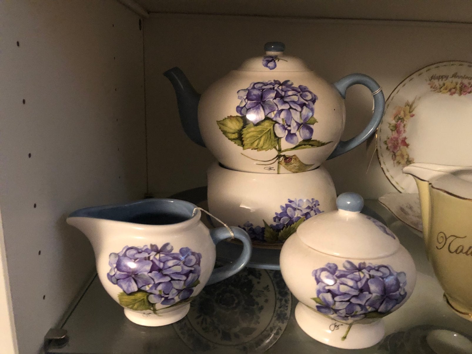 50€Hortensia theeset nieuw  Merk Jet by ter steege hortensia, Ophalen, Nieuw, Overige stijlen, Overige typen