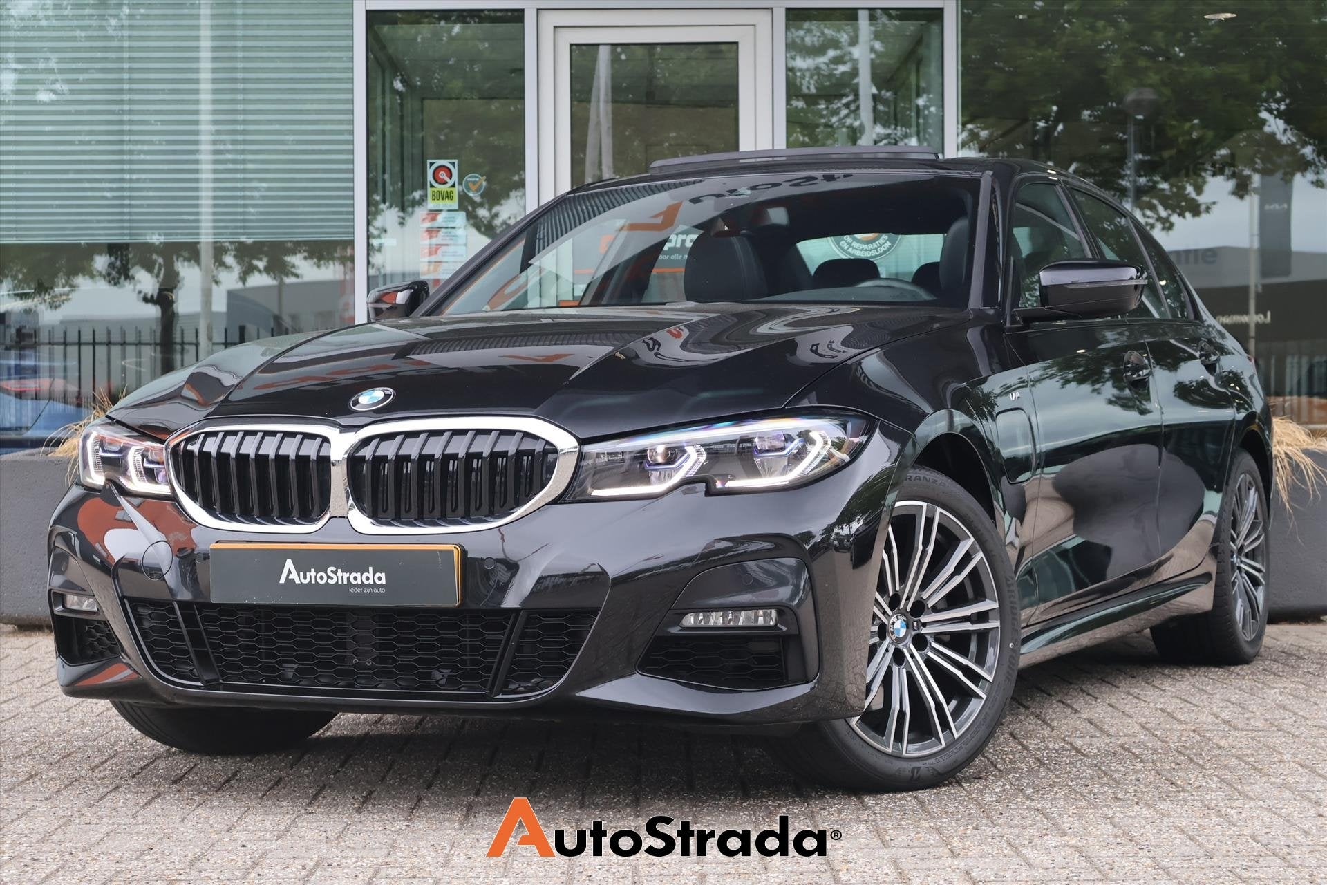 BMW 3-Serie (g20) 320e M-Sport 204pk | Sfeer | Laser LED | P, Auto's, BMW, 1998 cc, Gebruikt, 4 cilinders, Met garantie (alle)