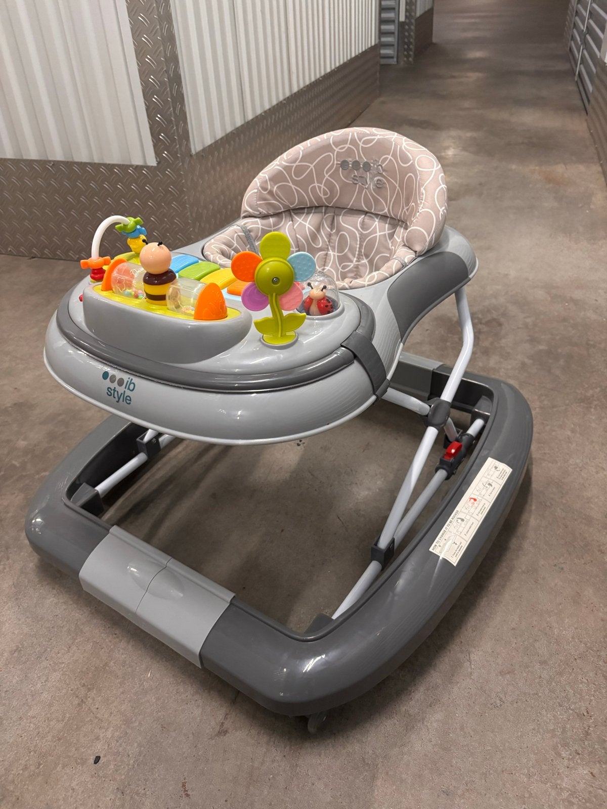 Ib Style Loopstoel Babywalker, Ophalen, Gebruikt, Overige typen, Met licht