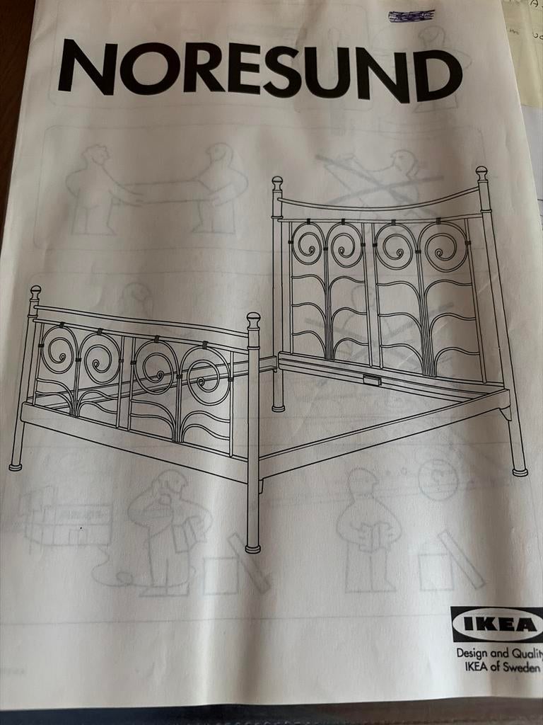 Tweepersoonsbed - Stijlvol en comfortabel, Huis en Inrichting, Slaapkamer | Bedden, Ophalen, Gebruikt, Zwart, Tweepersoons