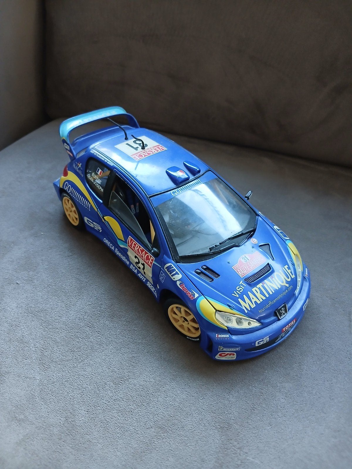 1/18 WRC Peugeot 206 WRC Rally Modelauto, Ophalen of Verzenden