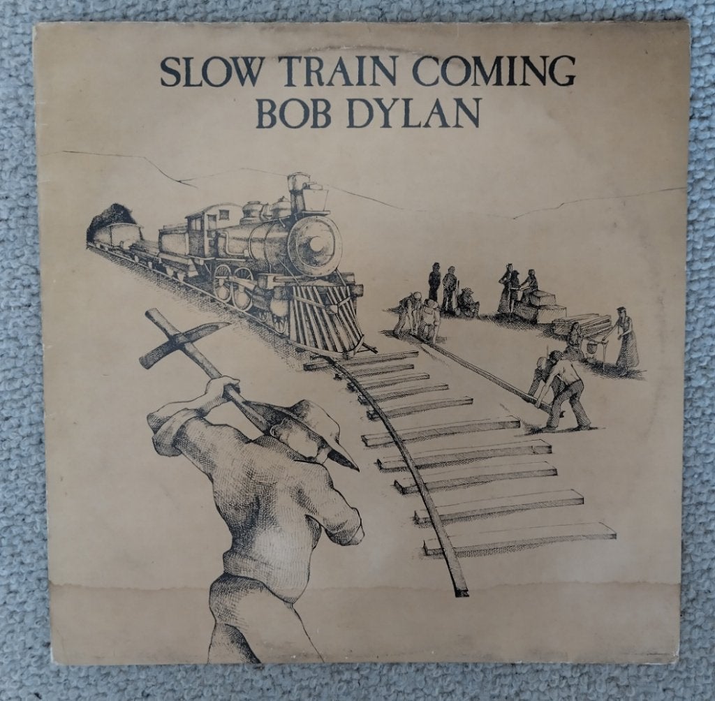 Bob Dylan – Slow Train Coming 9 nrs LP 1979 ZGAN, LP, Ophalen of Verzenden, Zo goed als nieuw, 12 inch