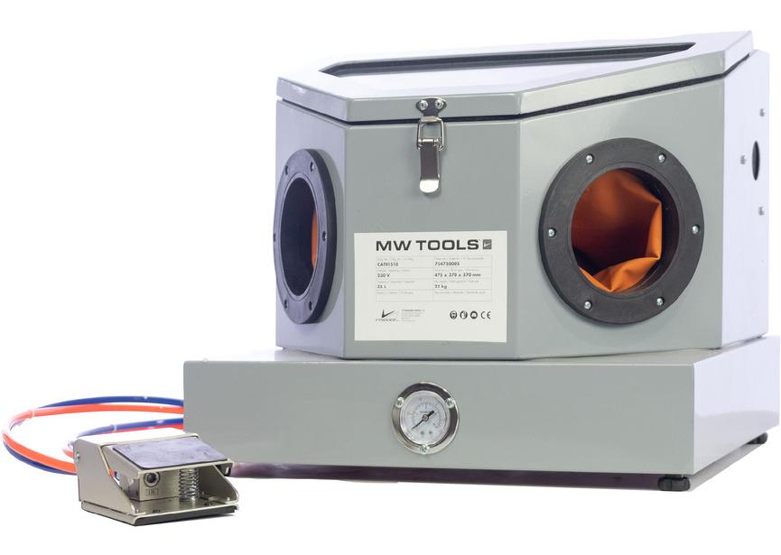 Mini straalcabine tafelmodel 35 L / Nieuw