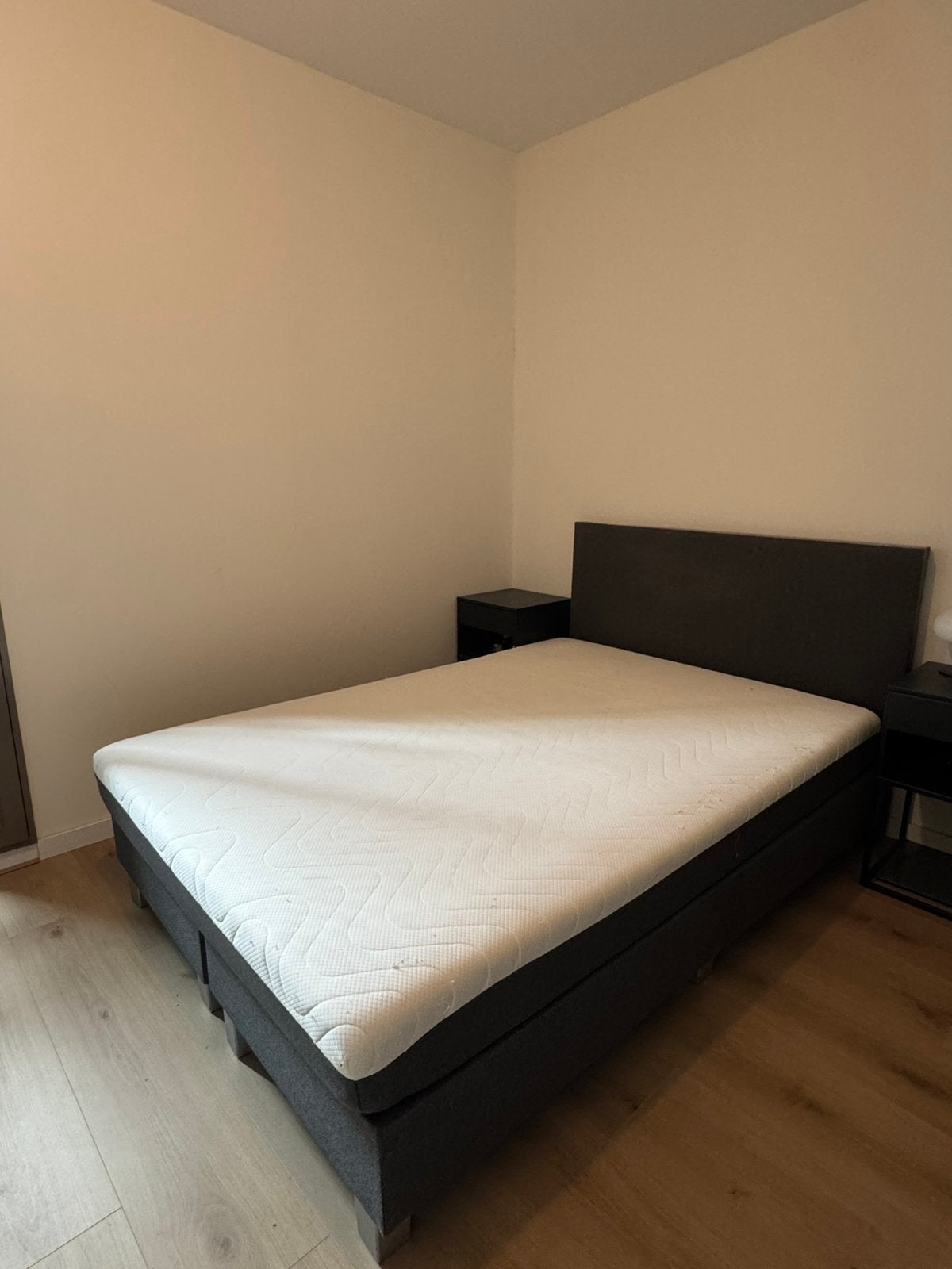 Boxspring 140x200, Ophalen of Verzenden, Zo goed als nieuw, Tweepersoons, 140 cm