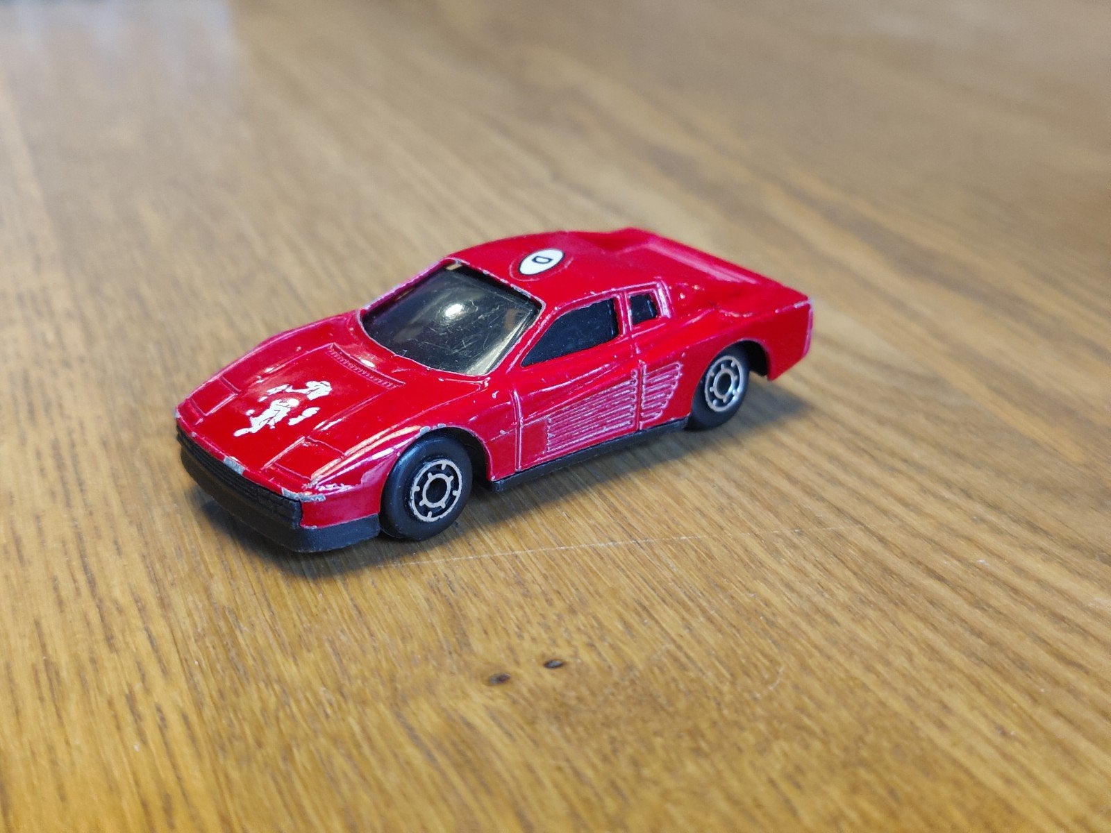 Ferrari Testarossa ROOD, Ophalen, Zo goed als nieuw, Auto
