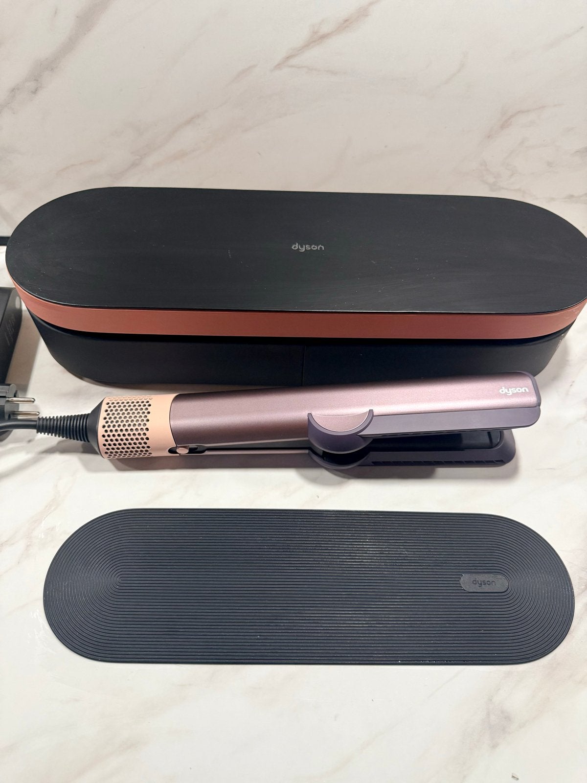 Dyson Airstrait wet to dry - Jasper Plum, Ophalen, Zo goed als nieuw, Krultang of Stijltang