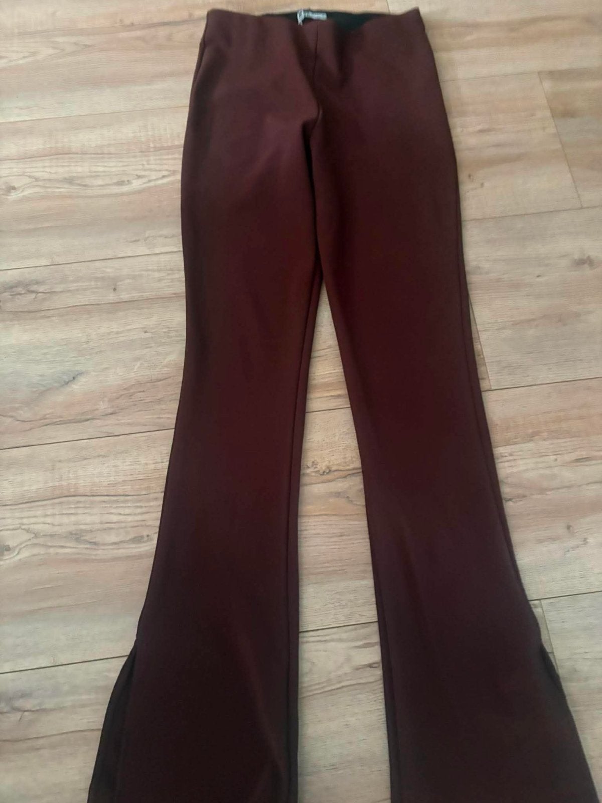 Zara flared broek met split - Maat L, Ophalen, Maat 42/44 (L), Zo goed als nieuw, Lang