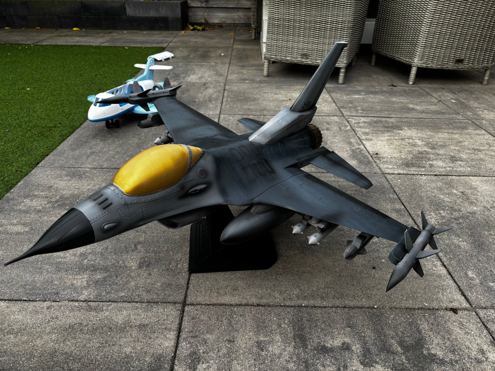 F-16 3D print 88 cm groot, Ophalen, Nieuw
